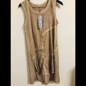 NWT high/low tank dress